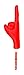 MakerMeech Middle Finger Fishing Bobber, Unique Gift for Fishermen, Fishing Gift, Funny Fishing Float, Red, 1 ct