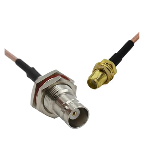 Câble coaxial RG316 BNC mâle vers SMA femelle de 10 mètres à faible perte