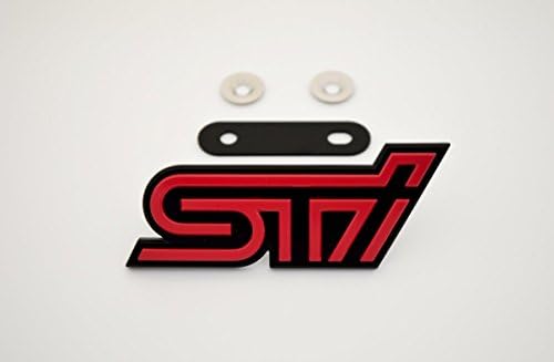 Amazon | 【スバル純正】STI【チェリーレッド フロントオーナメント 