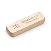 Executive Gift Shoppe | Lawyer Theme Laser Engrved Maple Wood Double Pen and Box Set