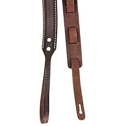 Walker And Williams M-13 Sangle pour mandoline, mandola, bouzouki ou ukulélé en cuir marron - Les Beatles, Paul McCartney, John Lennon, RIngo Starr, George Harrison Walker And Williams M-13 Sangle pour mandoline, mandola, bouzouki ou ukulélé en cuir marron – Image 7