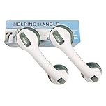 2 Pack Shower Grab Bar, Suction Cup Shower Handle Safety Grab Bars for Seniors Bathroom Bathtub Handicap Injury No Drilling(12 Inch)
