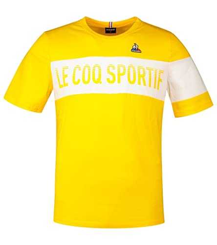 T-Shirt Bat Tee Lemon synthétique respirant et léger Le Coq Sportif