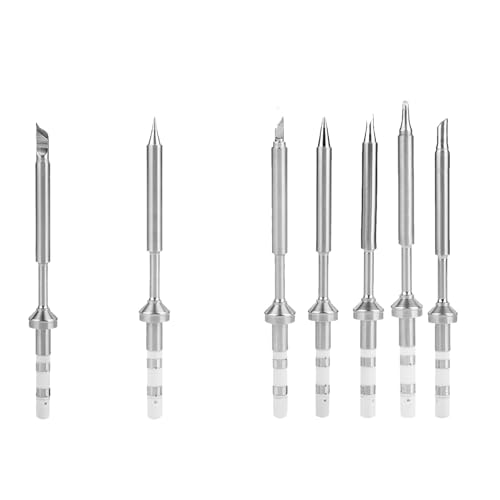 Pointes de fer à souder TS100 évitant l'oxydation avec 7 types de pannes en acier - 3