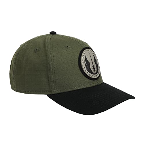 Image of Star Wars Jedi Order Symbol Green Snapback Hat