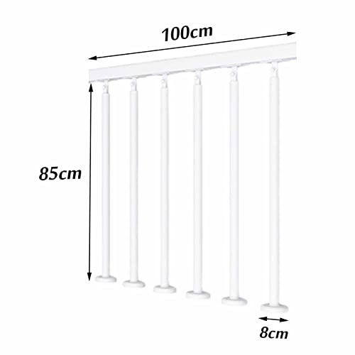 Rampe d'escalier pour sécuriser le balcon et les marches - 4