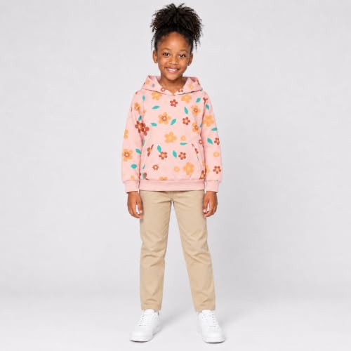 Image of Mud Kingdom Little Girls Boys Hooded Sweatshirt Jersey Cotton Pullover Fashion Spring Fall