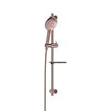  Pommeau de douche VITRA Aquaheat Bliss 3 jets cuivre avec barre, porte savon et flexible