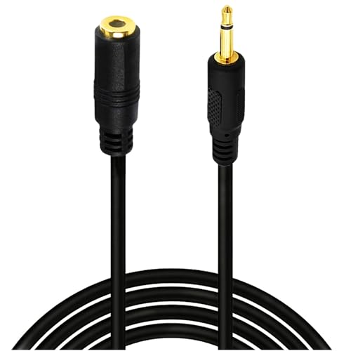 Cable Extensor Monoaural 3.5mm 1.8m Negro miniatura 4
