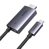 UGREEN – UGREEN USB C auf HDMI Kabel, 4K 60Hz, 1440P 144Hz, PD 100W A