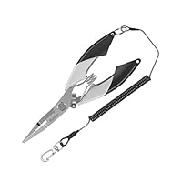 Pullther Angelzange Edelstahl - Hakenlöser Mit Schere Für Süß- & Salzwasser