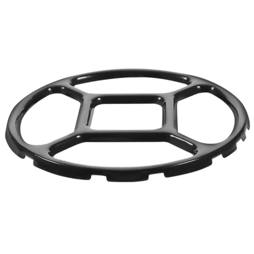 HOOTNEE Soporte y Esmaltado Antideslizante Estufa para Gas de Resistente Temperatura, Accesorio Práctico Portátil para Cocina Hornillo
