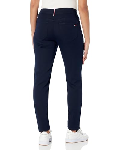 Tommy Hilfiger Women's Skinny Ankle Sateen Color Pants2