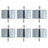 GLEAVI Ensemble De Poids D'Étalonnage De La Balance Lot De 6 Poids De Laboratoire 100 G Av...