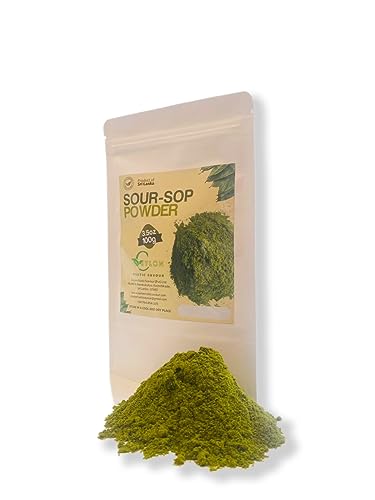Graviola Leaf Powder 3.5 Oz Soursop Leaves Premium Quality Sour-sop 100% Natural Guanabana Leaf Tea