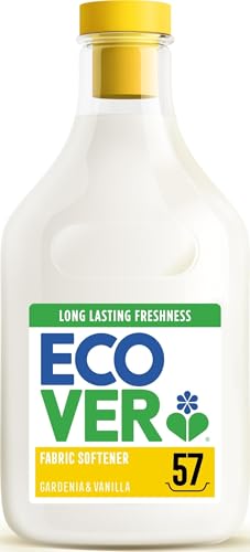 Image of Ecover Fabric Softener, Vanilla & Gardenia, 57 Washes, 1.43L