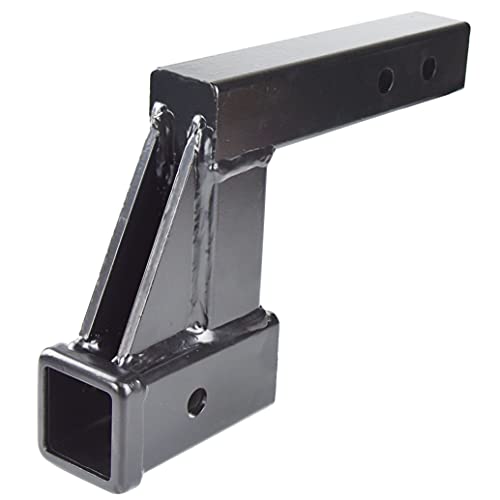 TOPTOW Trailer Hitch Extender Adapter with 6inch Riser/Drop, 2