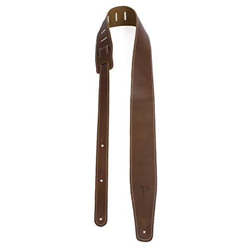 Perri’s Leathers Ltd. – Sangle de Guitare – Cuir de Baseball (série) – Marron – Ajustable – Pour Guitares Acoustiques… - Les Beatles, Paul McCartney, John Lennon, RIngo Starr, George Harrison Perri's Leathers Ltd. - Sangle de Guitare - Cuir de Baseball (série) - Marron - Ajustable - Pour Guitares Acoustiques… – Image 8