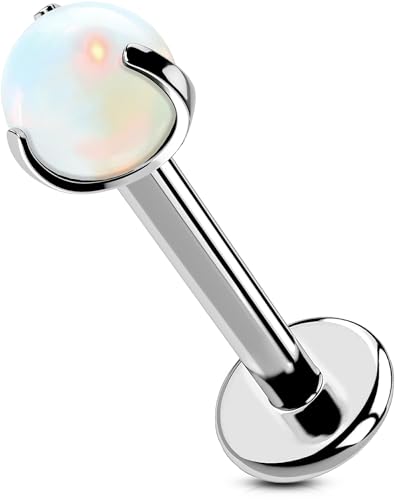 [OUFER Body Piercing] OsAX `^ 16G lW tbgobN /p 6/8mm jp Lip Bars Helix Earring Labret Piercings Jewellery