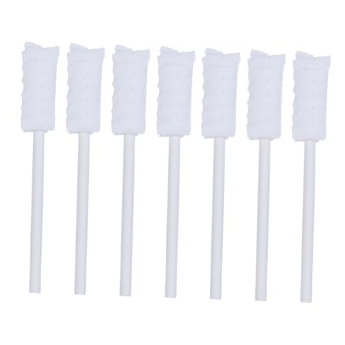 HAMPPLIES 10 Hisopos Bucales Para Bebés Esponjas Para La Boca Para Bebés Cepillo De Eléctrico Para Recién Nacidos Esponja De Limpieza Blanca Para Bebés