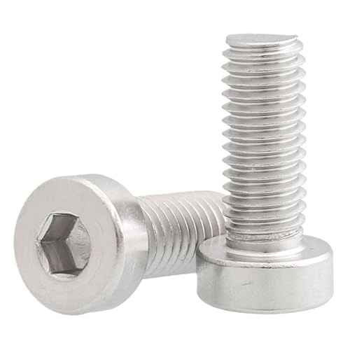 10個 M3 M4 M5 304 A2-70 ステンレス鋼 六角穴付き六角単純支持六角ボルト(8mm,M4(10pcs))