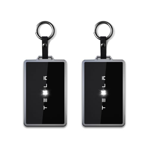 Image of Tesla Transparent Key Fob Cover 2PCS Ultra Thin Full Protection Compatible with Model 3 Y X S Cybertruck