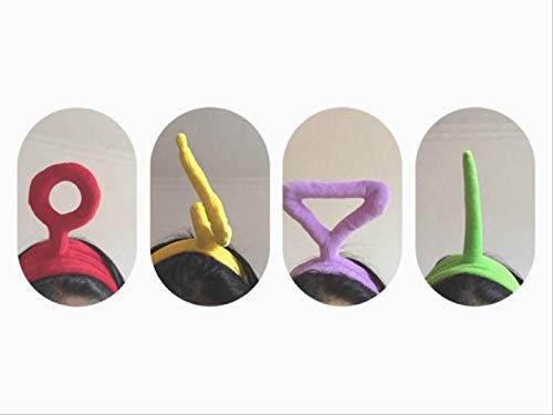 Pack of 4 DeroTeno Headband, Hair Head Band Tie Hairlace for Women, Men, Girls, Boys, Kids