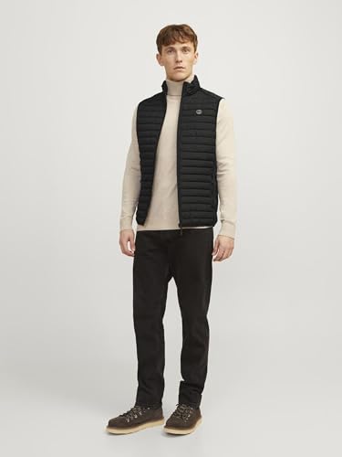 JACK & JONES Puffer Gilet Puffer Gilet Black s Black S - imagen 4