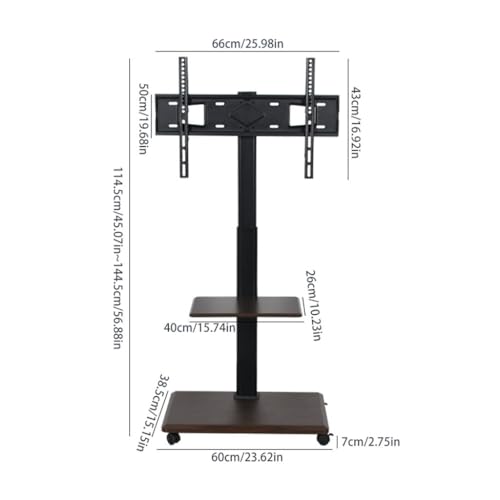 Soporte TV Universal de Piso para 26-75 Pulgadas miniatura 2