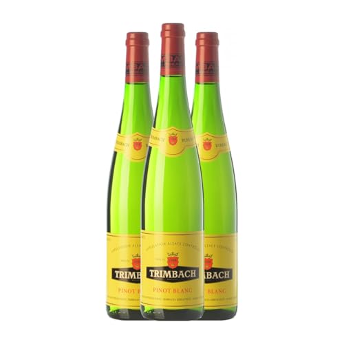 Trimbach Pinot Blanco Alsace 75 cl Vino blanco (Caja de 3 Botellas de 75 cl)