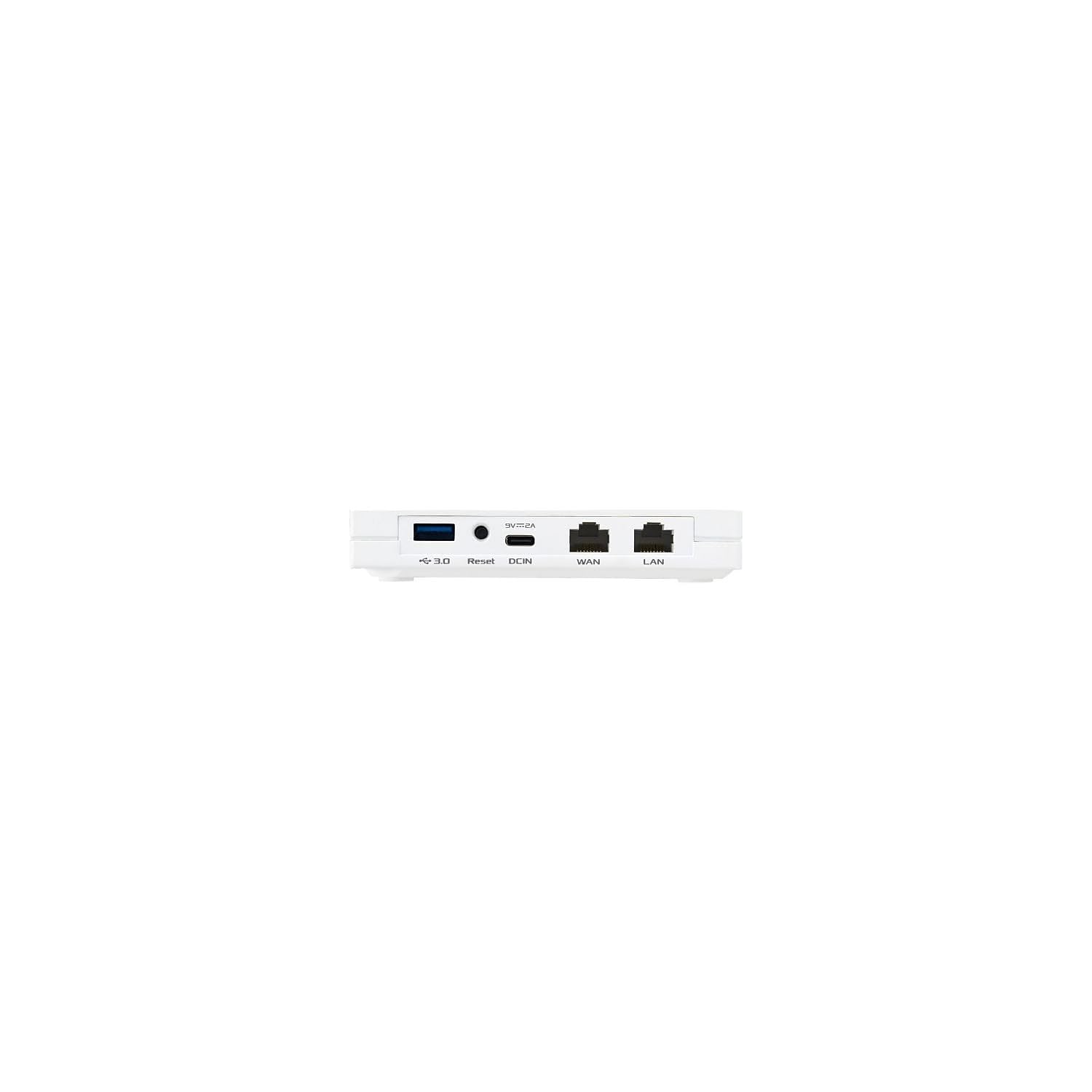 Asus RT-AX57 Go AX3000 802.11ax 2976 (Mbps) Wi-Fi 6 router da viaggio Gigabit a doppia banda, bianco (RT-AX57 GO)