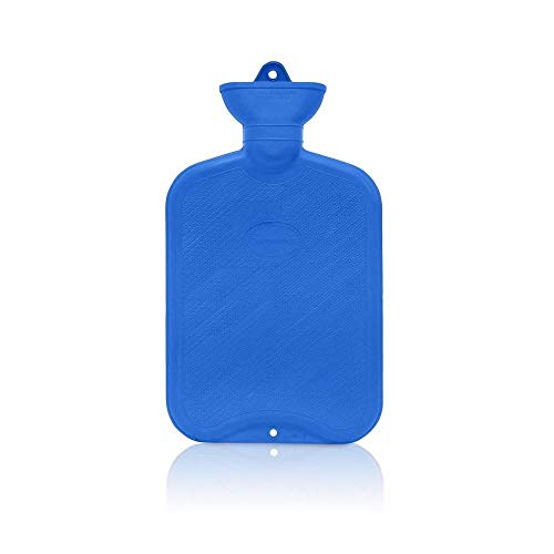 Image of Coronation Covered Hot Water Bottle 2Litre (Blue)