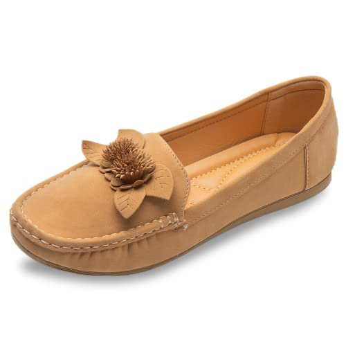 Sixth Street Womens Casual Ballerina Ballet Flat-Camel -(Size-40) (B0B9HCJQHB) Amazon Price History, Amazon Price Tracker