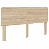 【Structure solide】 Conçue pour fournir un grand soutien pour tout lit, cette tête de lit est un ajout marquant à la chambre. Sa conception rectangulaire garantit des proportions équilibrées. Le bois d'ingénierie offre une bonne robustesse sans sacrifier le style.