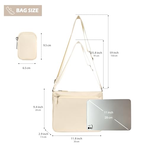 Crossbody Bags for Women Medium Nylon Cross Body Purse Premium Stylish Durable for Every Occasion Shoulder Bag3