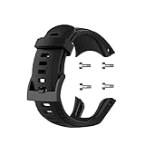 SUUNTO 5 ウェアラブル端末・スマートウォッチ用 交換 時計バンド オシャレな シリコン 交換用 ベルト 装着簡単 便利 実用 人気 おしゃれ バンド 腕時計バンド 交換ベルト(A)