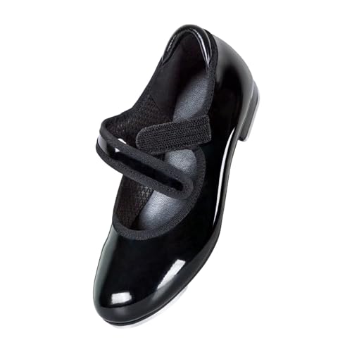 ARCLIBER Tap Shoes for Girls and Boys Easy Strap Tap Dance Shoes for Toddler/Little Kid/Big Kid