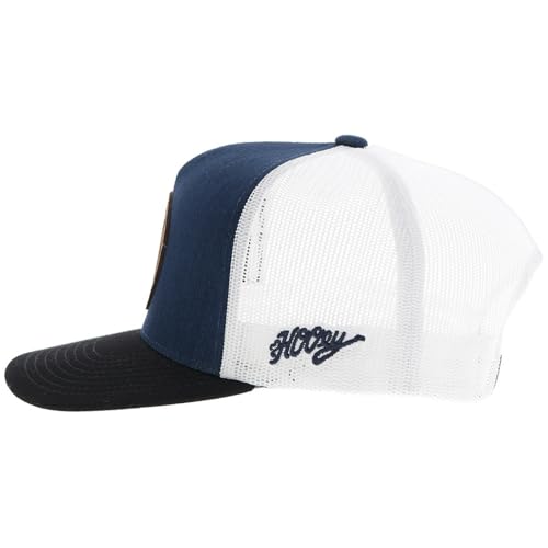 Image of HOOEY Spur Adjustable Snapback Hat - High Profile 5-Panel Breathable Mesh Baseball Cap, Trucker Hat for Men and Women