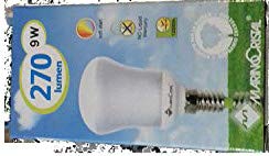 MARINO CRISTAL20839 Fluor. ELETTR. R50 9 W E14 230 V 6500 ° K 270 Lumen 50 x 92 mm