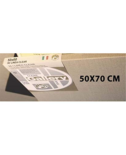 P.e.r. Belle Arti Lienzo 50 x 70 Clear Grano Media Lino 100%