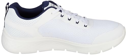 Image of Skechers-Men's Walking Shoes-GO Walk FLEX-216495ID-WNV-11 White /Navy
