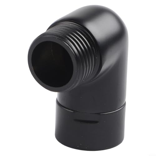 Raccord d'angle en laiton pour installation de douche avec filetage femelle G1/2 à une extrémité et filetage mâle de l'autre extrémité