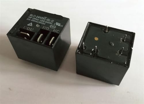 Relés de potencia SLC-12VDC-SL-C T91 interruptor electromecánico 30A 5 pines para automatización 5 uds