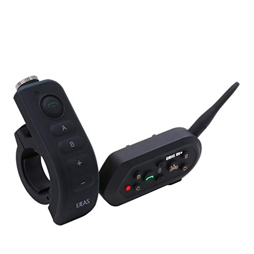 1200M Full Duplex Motorrad-Sturzhelm Bluetooth Wireless Headset wasserdichte BT Motorrad Helm Intercom Sprech Headsets für 6 Fahrer