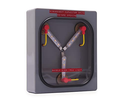 Back to the Future Flux Capacitor Replica 6-Inch USB Mood Light | Nightstand Table Lamp with LED Light for Bedroom, Desk, Living Room | Home Decor Room Essentials | '80s Toys, Gifts And Collectibles Back to the Future Flux Capacitor Replica 6-Inch USB Mood Light | Nightstand Table Lamp with LED Light for Bedroom, Desk, Living Room | Home Decor Room Essentials | '80s Toys, Gifts And Collectibles
