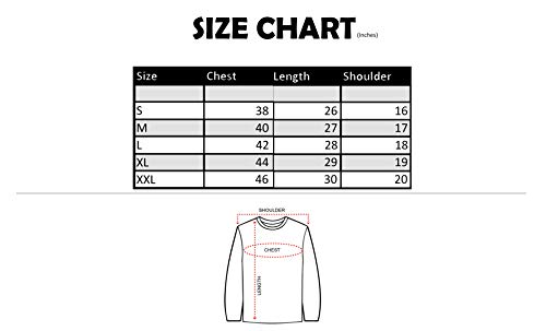 RSO Outfits Men's Plain Round Neck Full Sleeves Plain Solid Cotton Regular Fit Casual T-Shirt