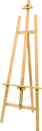 Cavalete Linha Econômica para Telas de até 1, 35 m de Altura, Trident, 14024, Pinus Natural