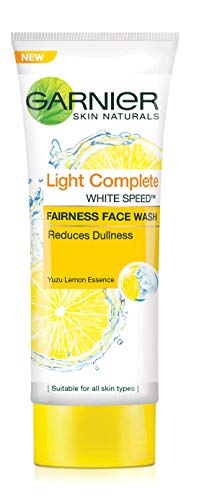 Image of Garnier Skin Naturals, Micellar Cleansing Water, 125ml And Garnier Skin Naturals Light Complete Facewash, 100g