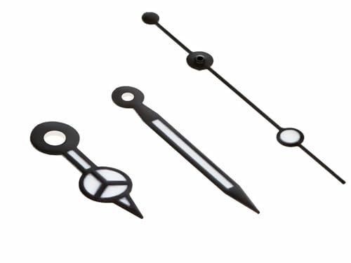 Ewatchparts Watch Hand Compatible With Men's Tag Heuer 951.112 955.114 951.412 F06.11 980.033 Black