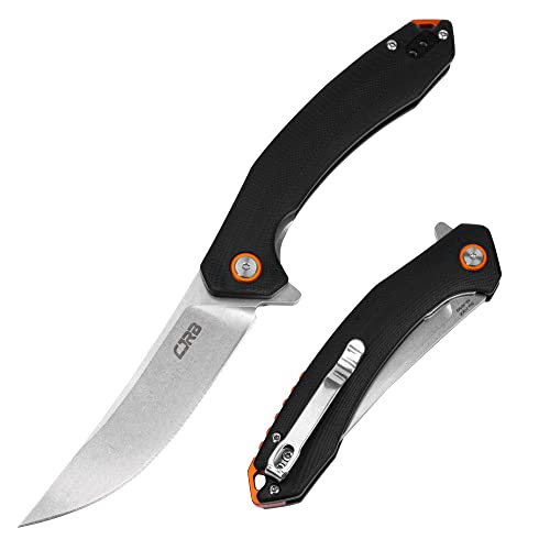CJRB Folding Knife Gobi (J1906) AR-RPM9 Powder Steel G10 Handle Pocket Knife EDC Knife Black